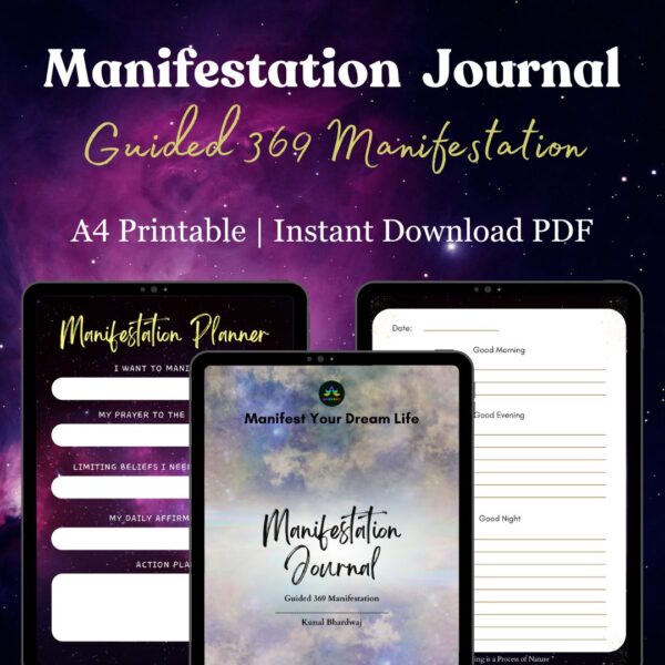 Guided 369 Manifestation Journal